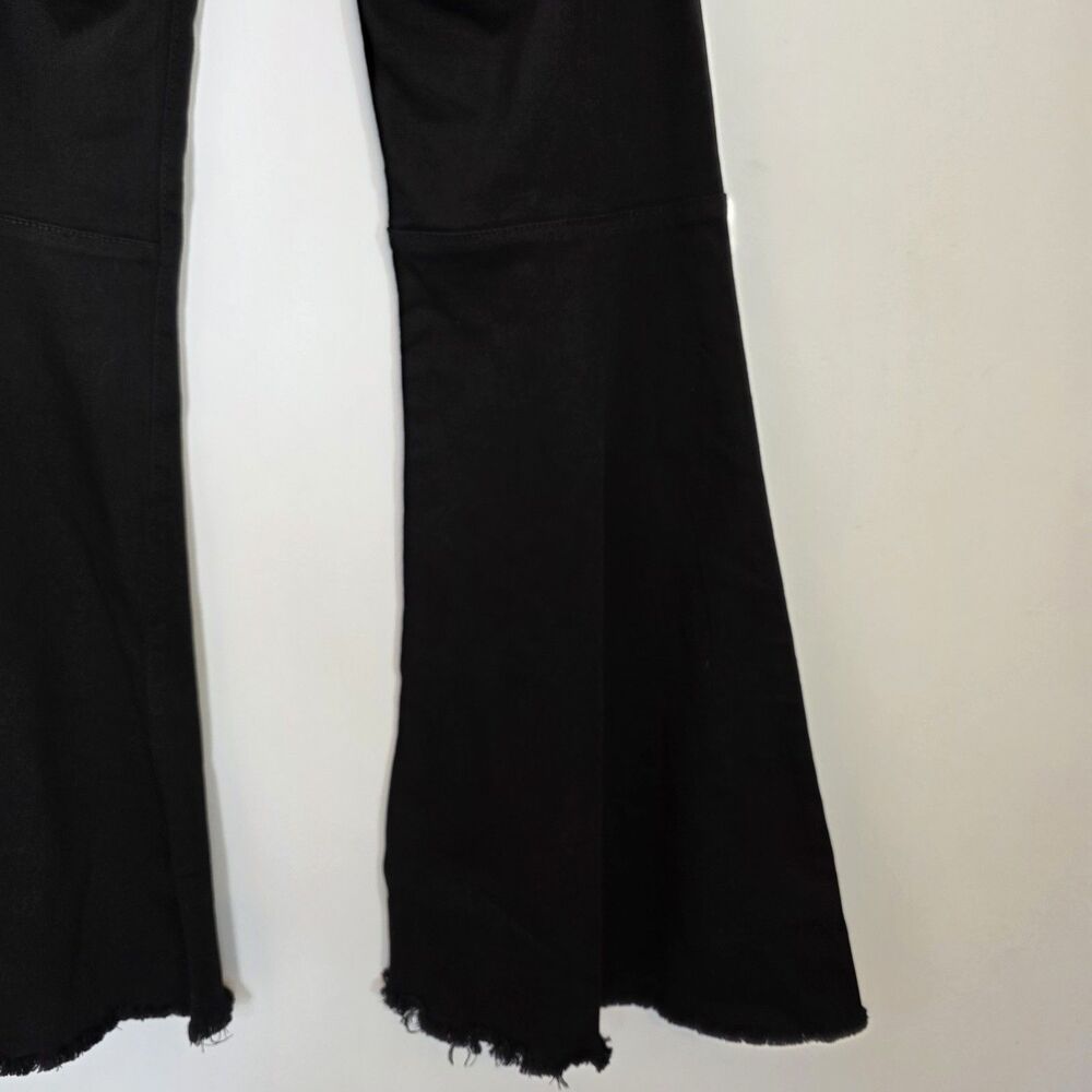 Judy Blue Jeans Memphis Hi Rise Stretch Flare Bell Bottom Black Size 7/28 - Picture 7 of 10